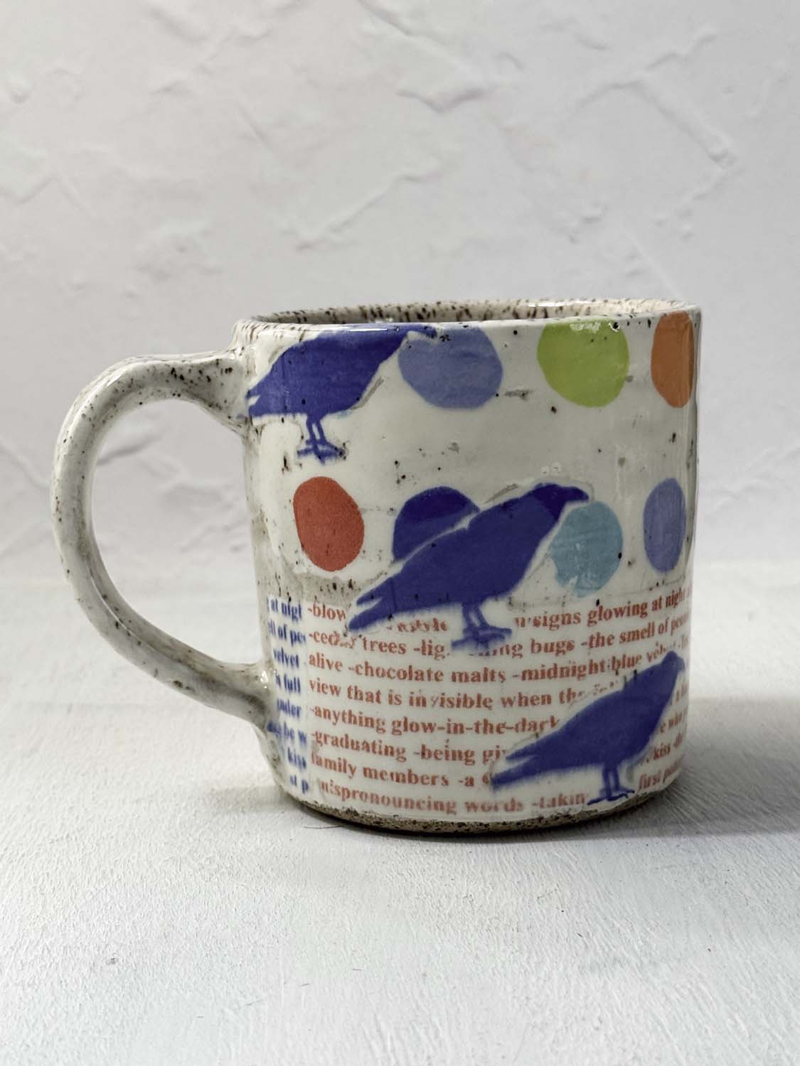 Red Bird Mug