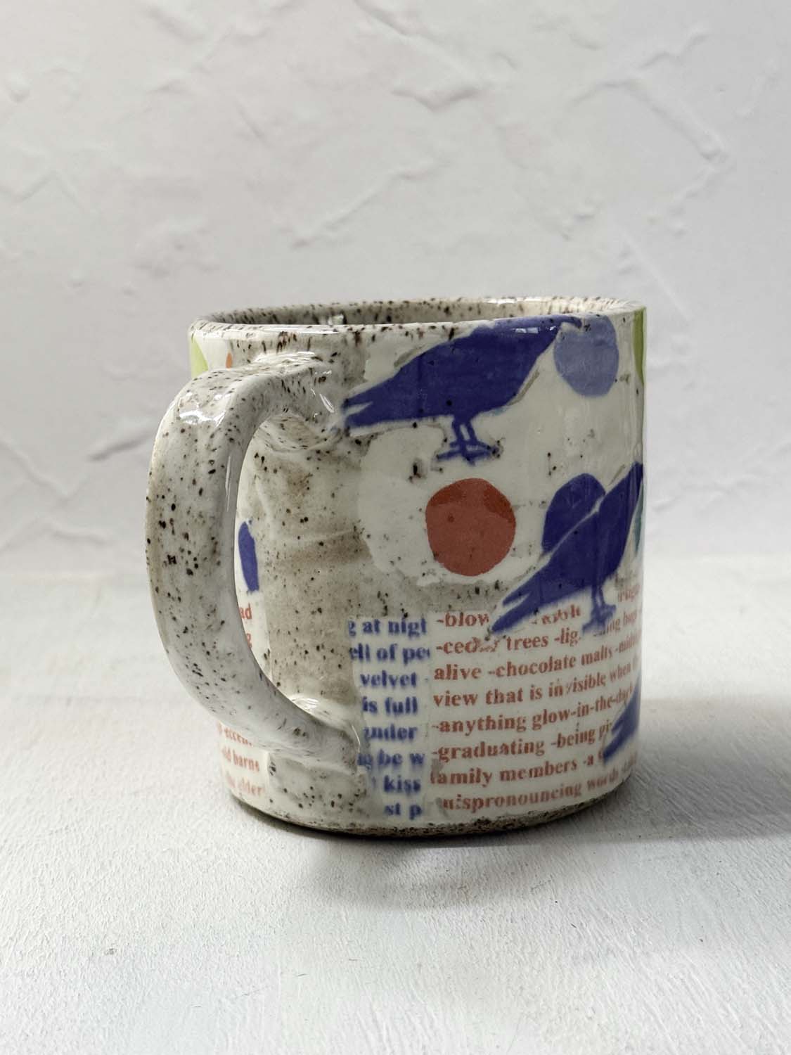 Red Bird Mug