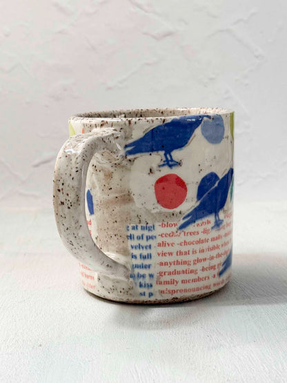 Red Bird Mug