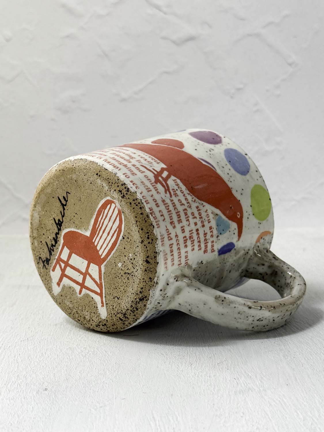 Red Bird Mug