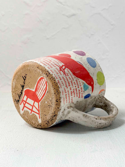 Red Bird Mug