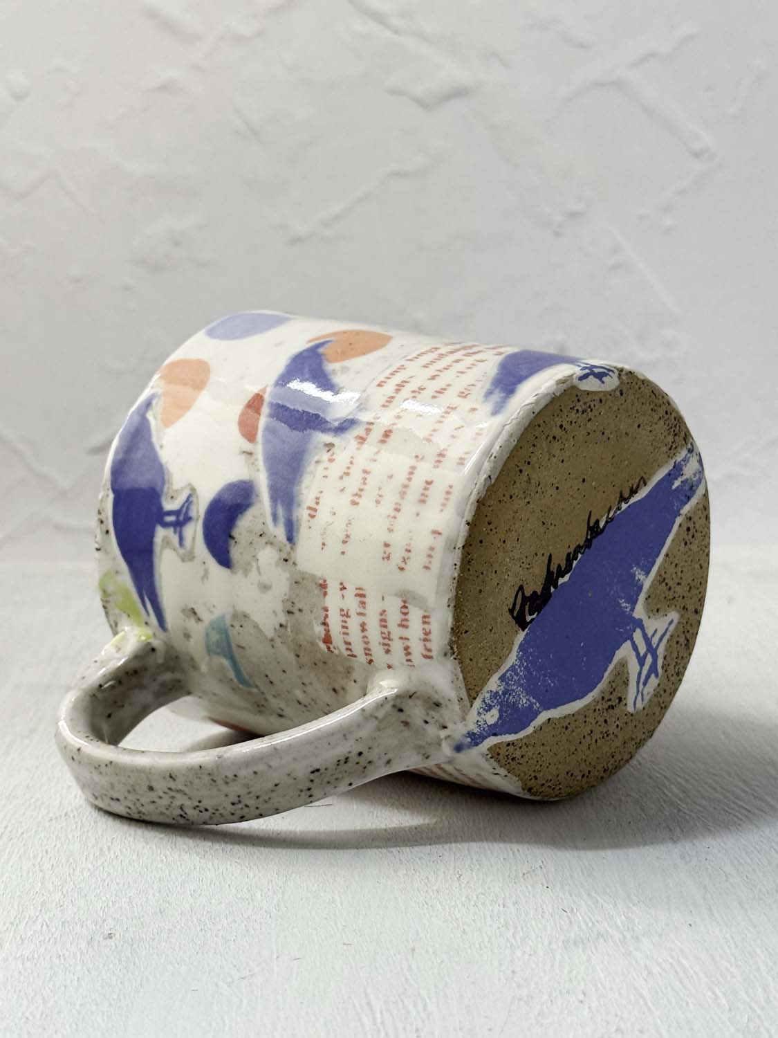 Red Bird Mug