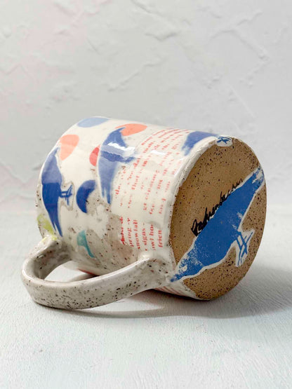 Red Bird Mug