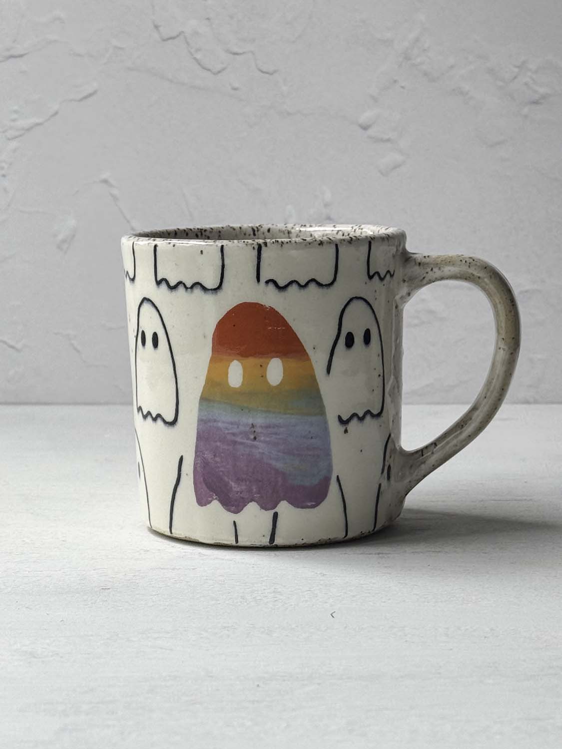 PREORDER - Rainbow Ghost Mug