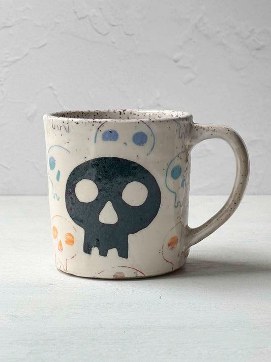 PREORDER - Rainbow Skull Mug