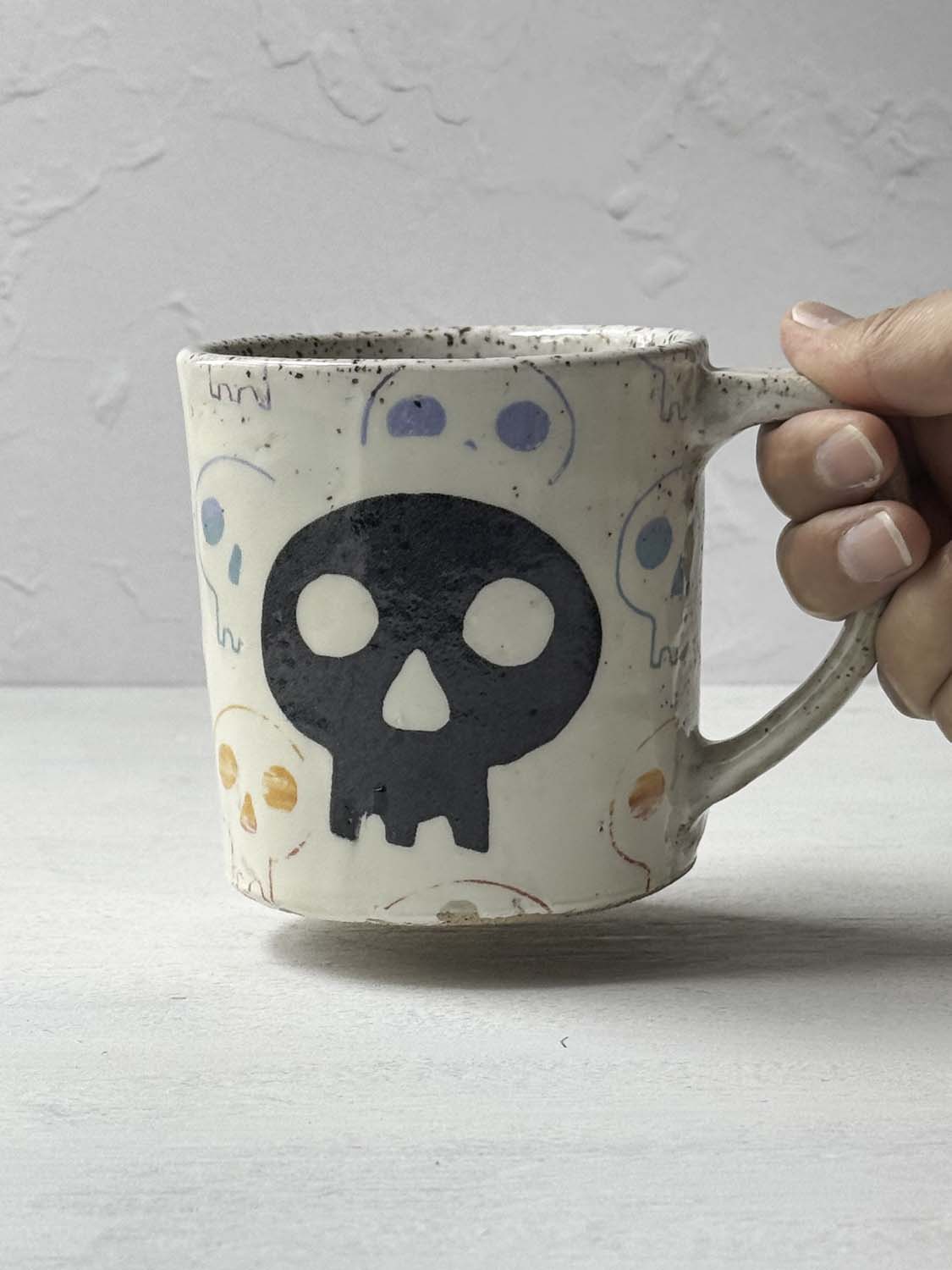 PREORDER - Rainbow Skull Mug
