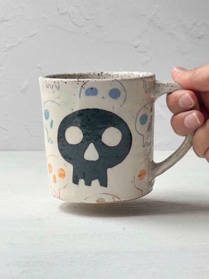 PREORDER - Rainbow Skull Mug