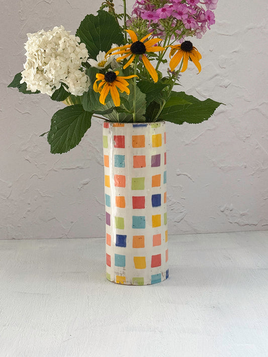 Stoneware Bouquet Vase