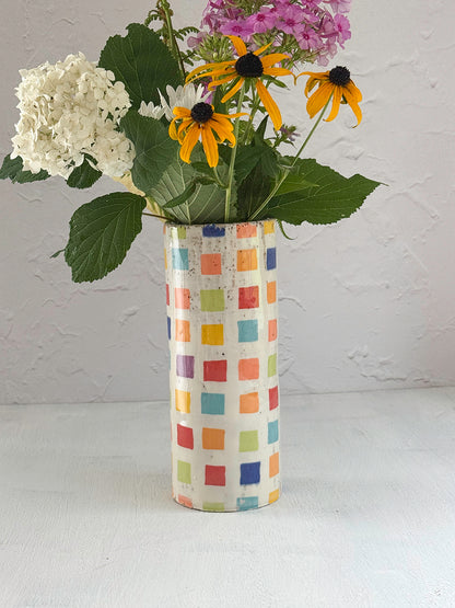 Stoneware Bouquet Vase