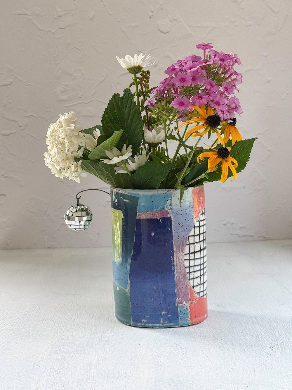 Small Mirrorball Vase
