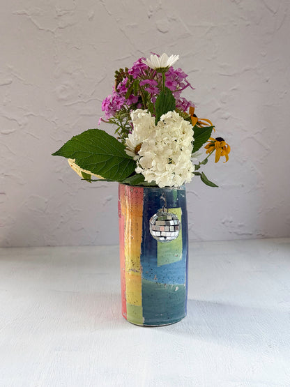 Small Mirrorball Vase