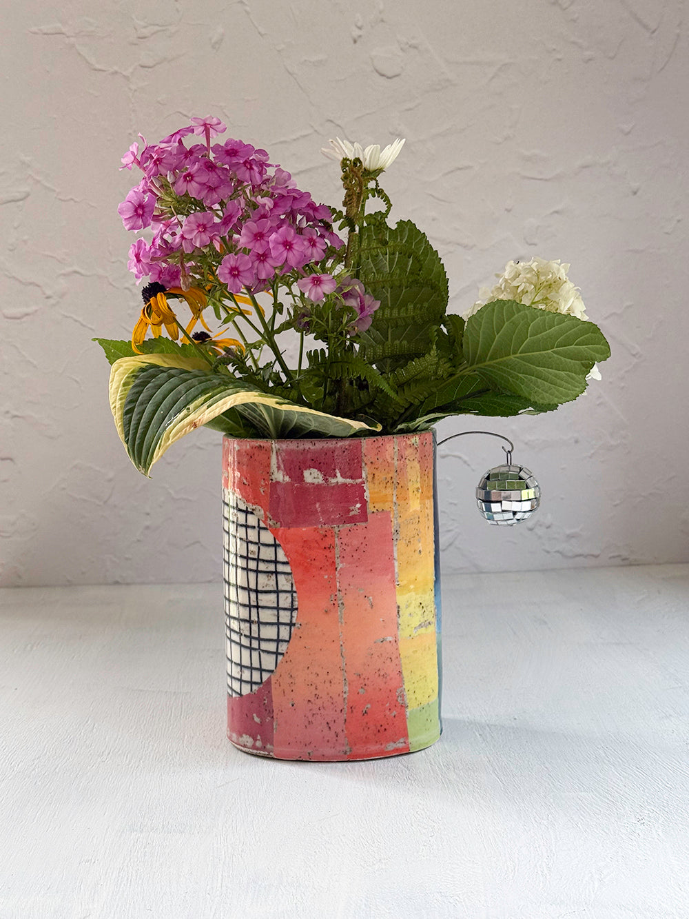 Small Mirrorball Vase