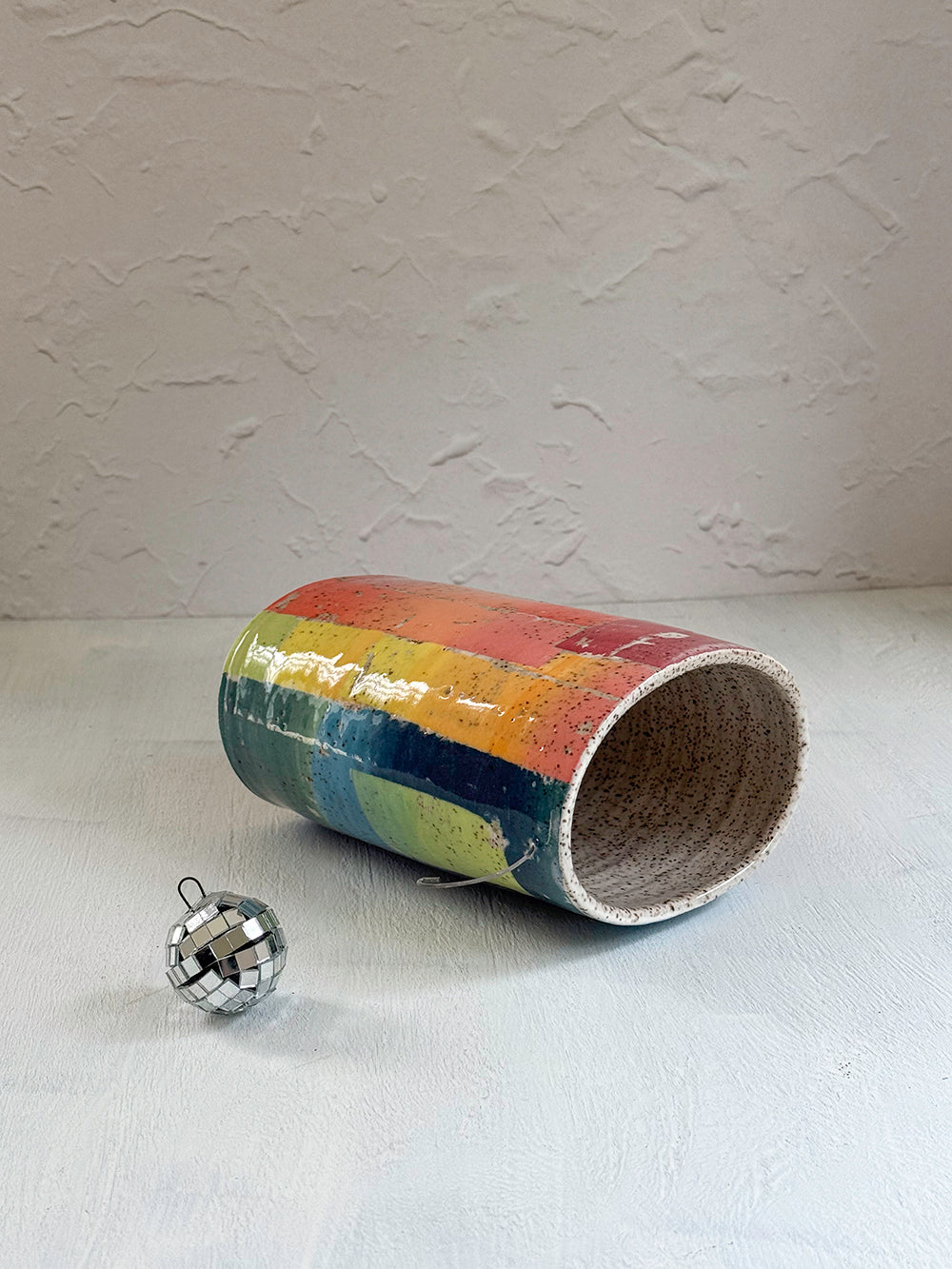 Small Mirrorball Vase