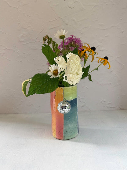 Small Mirrorball Vase