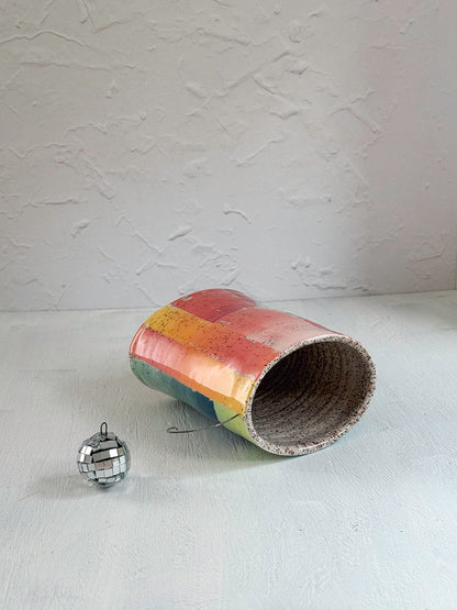 Small Mirrorball Vase