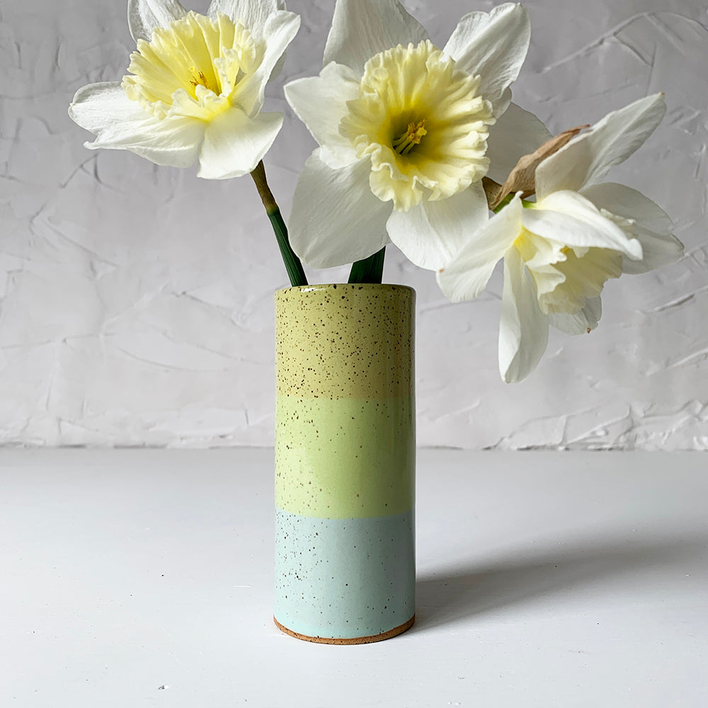 WHOLESALE Brighter Days Stoneware Bud Vase - Available in Assorted Colors