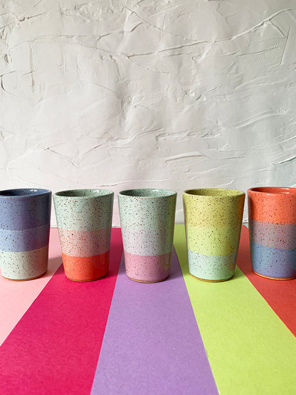 WHOLESALE Brighter Days Stoneware Cup - Available in Assorted Colors