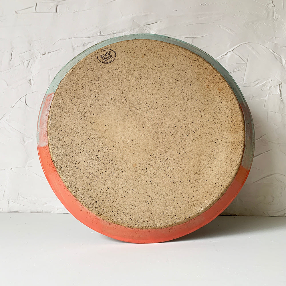 WHOLESALE Brighter Days Large Stoneware Platter - Available in Assorted Colors