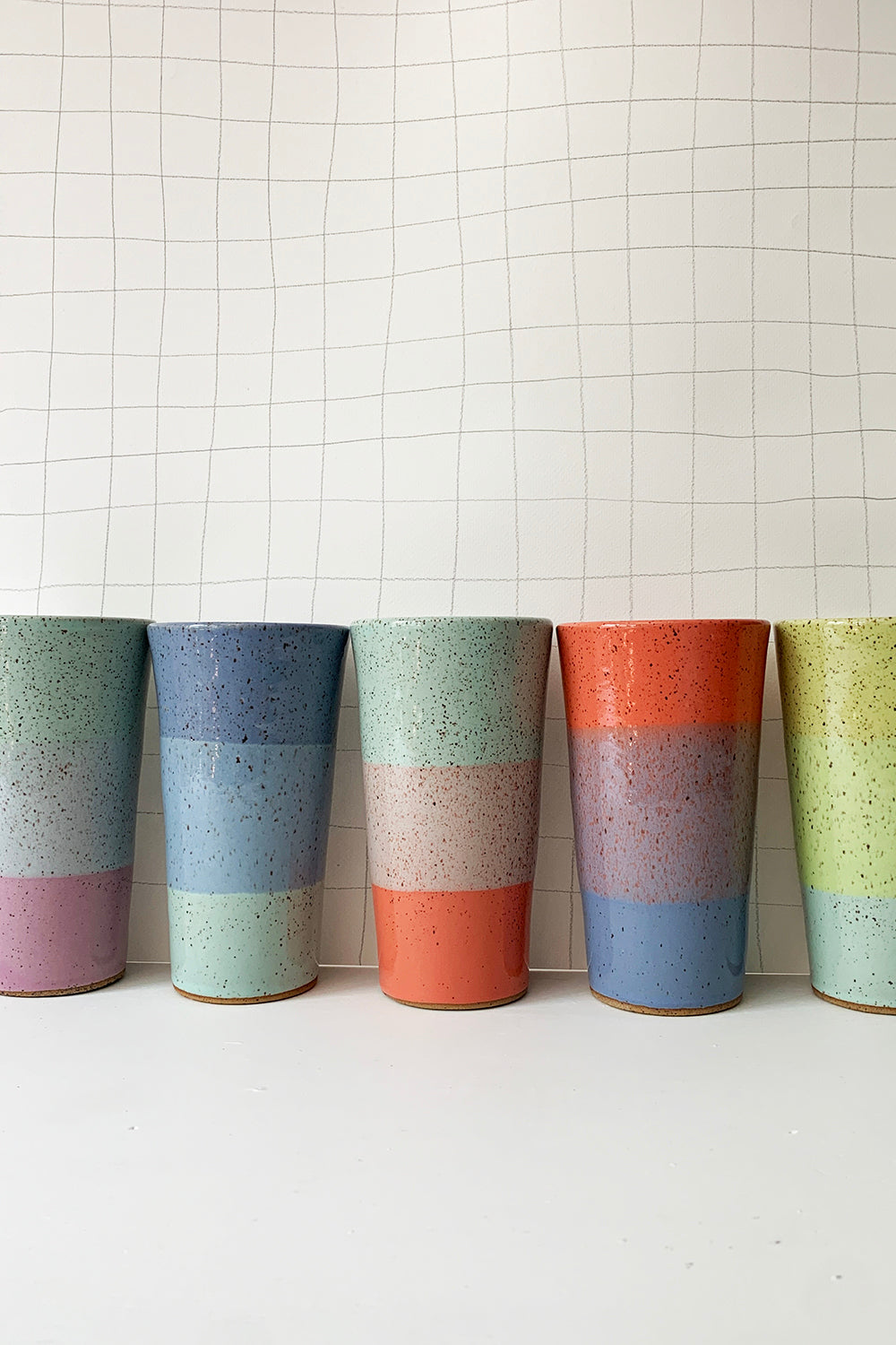 WHOLESALE Brighter Days Stoneware Pint Glass - Available in Assorted Colors