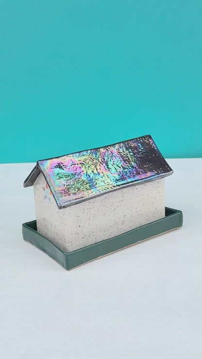 Barn Butter Dish - MADE TO ORDER