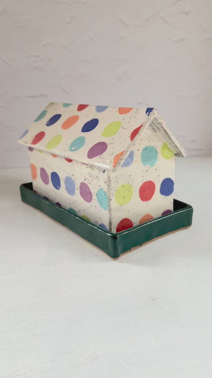 Barn Butter Dish - MADE TO ORDER