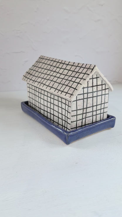Barn Butter Dish - MADE TO ORDER