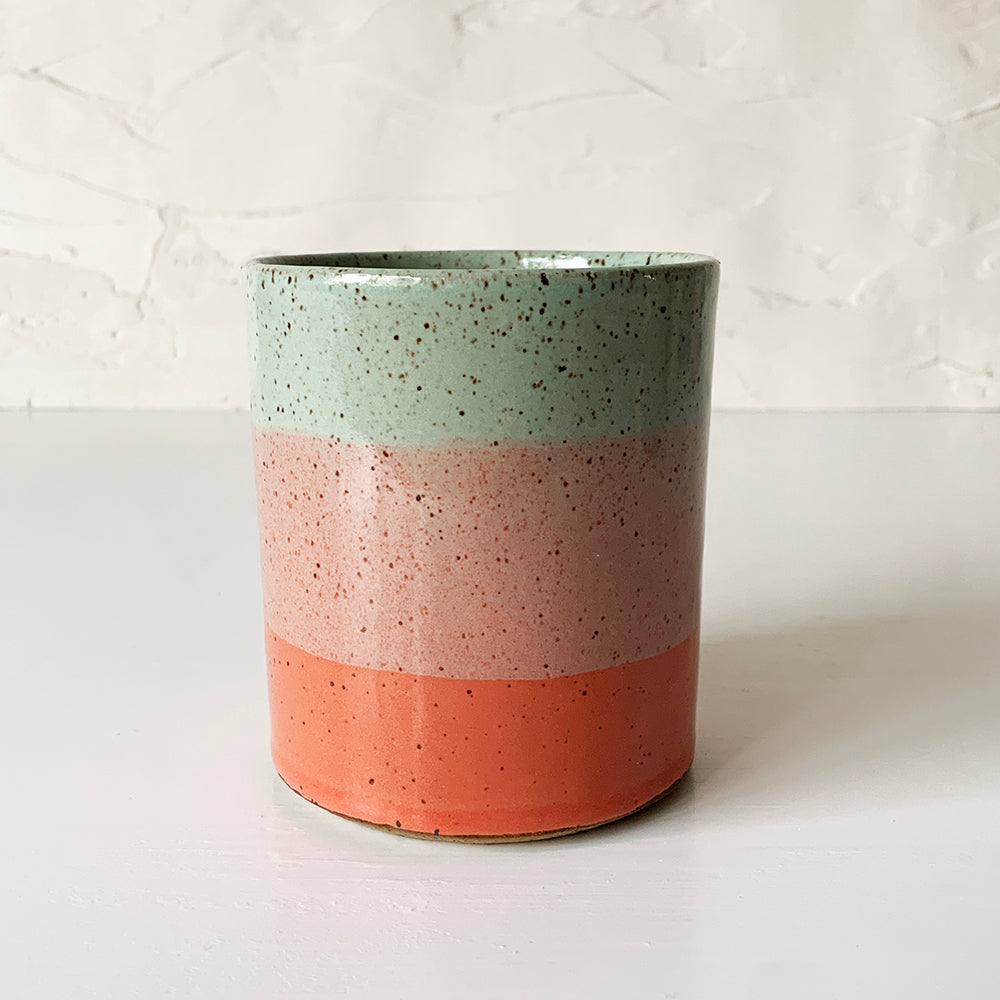 Brighter Days Stoneware Rocks Cups - Available in Assorted Colors