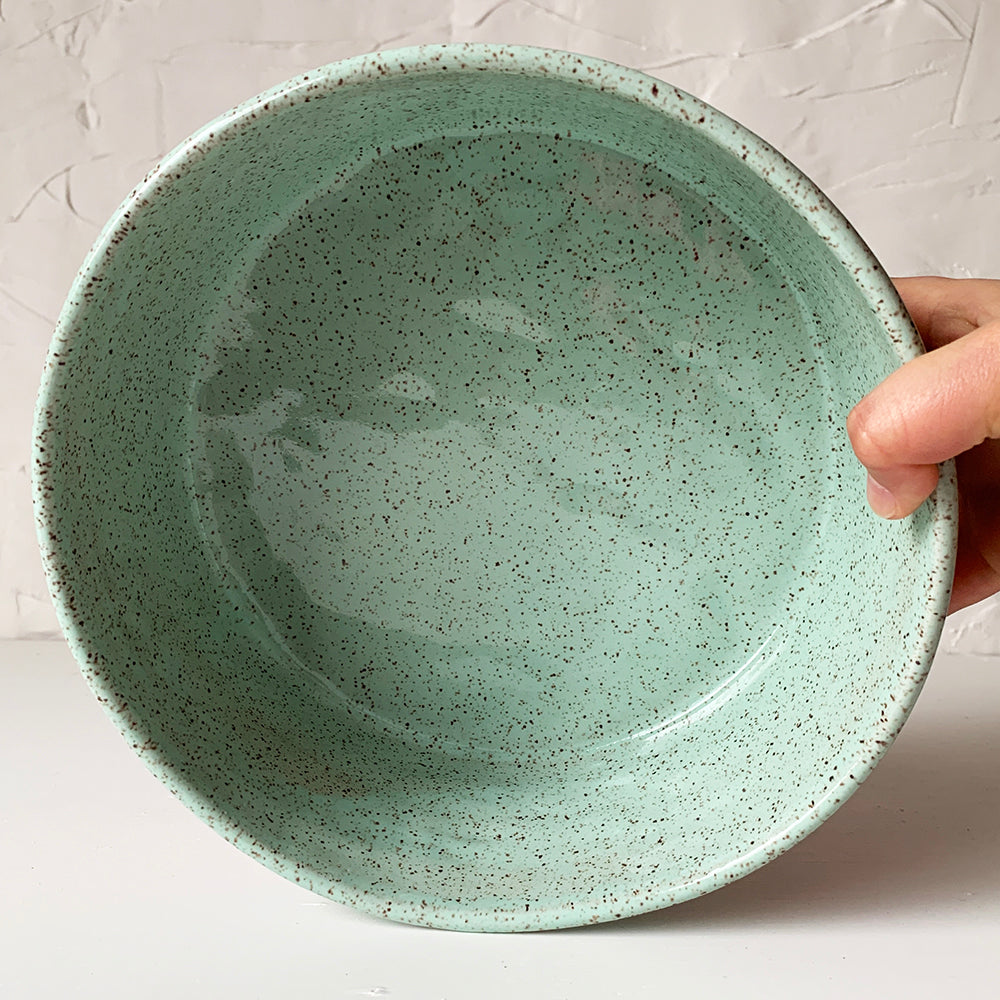 Brighter Days Stoneware Large Bowl - Available in Assorted Colors