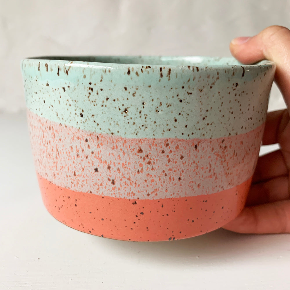 Brighter Days Stoneware Small Bowl - Available in Assorted Colors