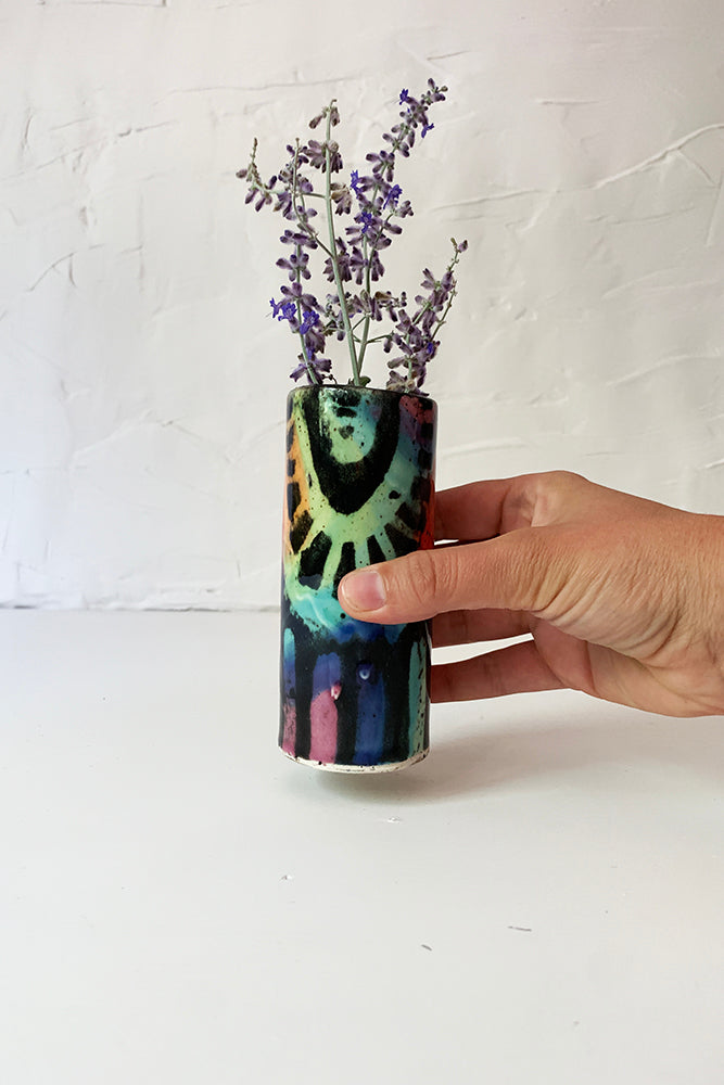 Stoneware Bud Vase 011
